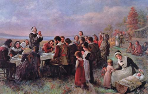 the-first-thanksgiving-pilgrim-at-plymouth